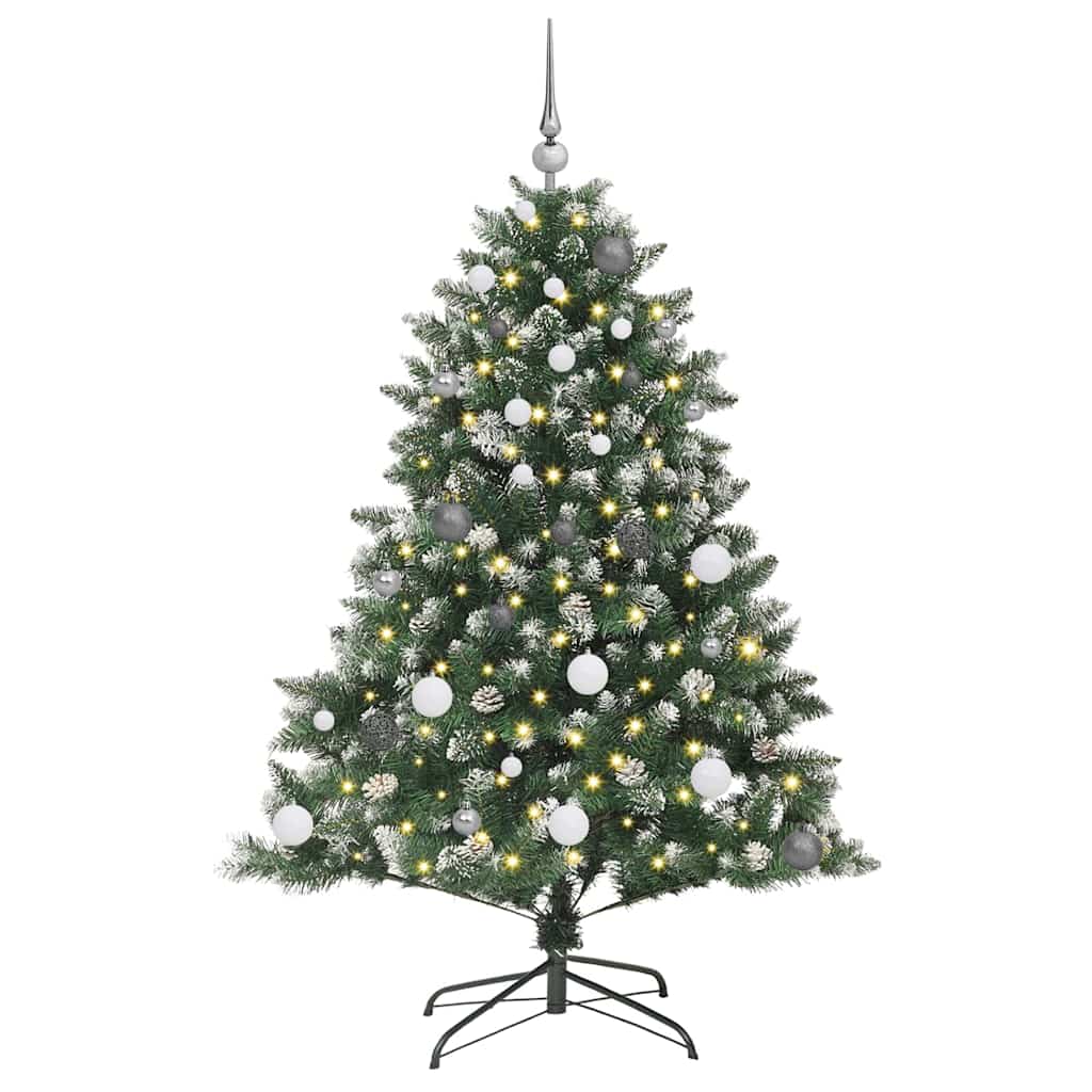 Artificial Christmas Tree with Stand Green 105 x 105 x 150 cm