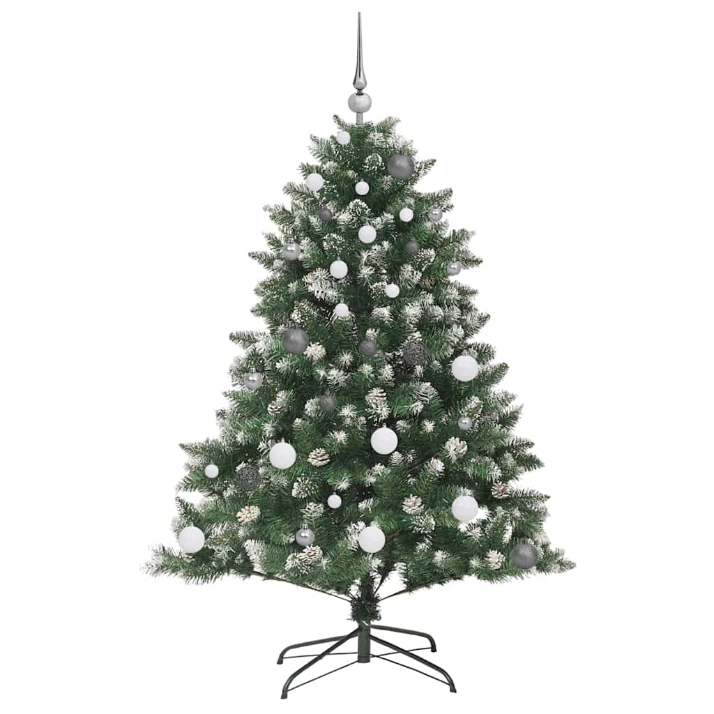 Artificial Christmas Tree with Stand Green 105 x 105 x 150 cm
