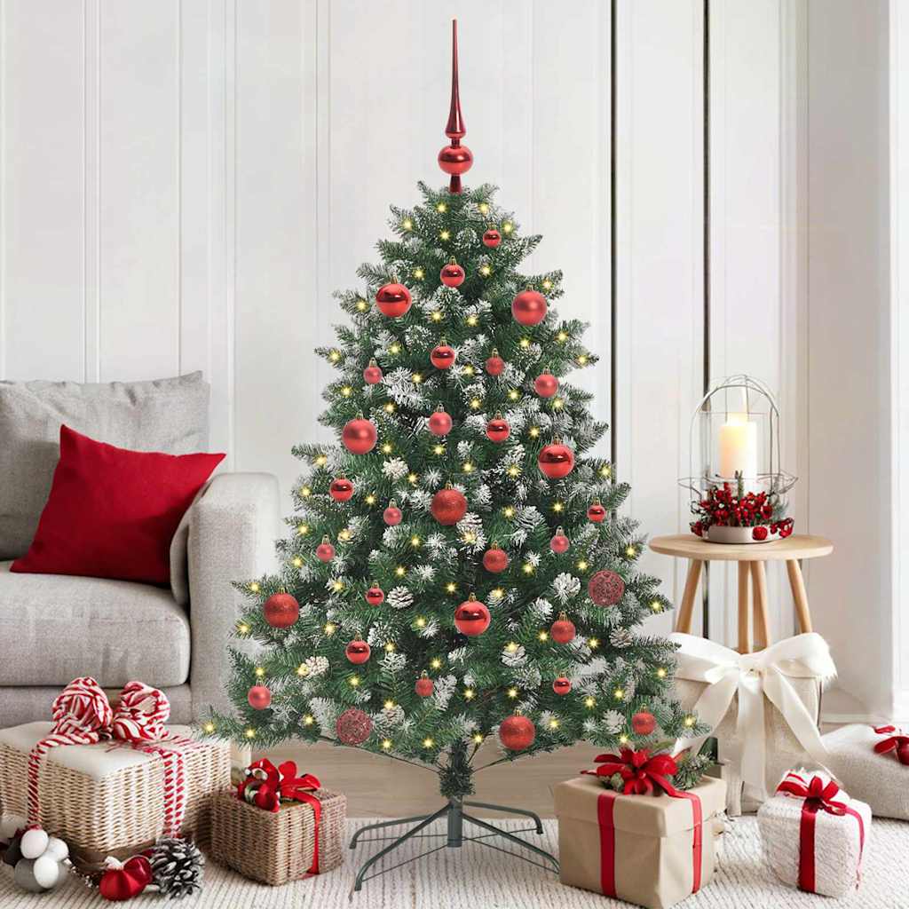 Artificial Christmas Tree with Stand Green 105 x 105 x 150 cm