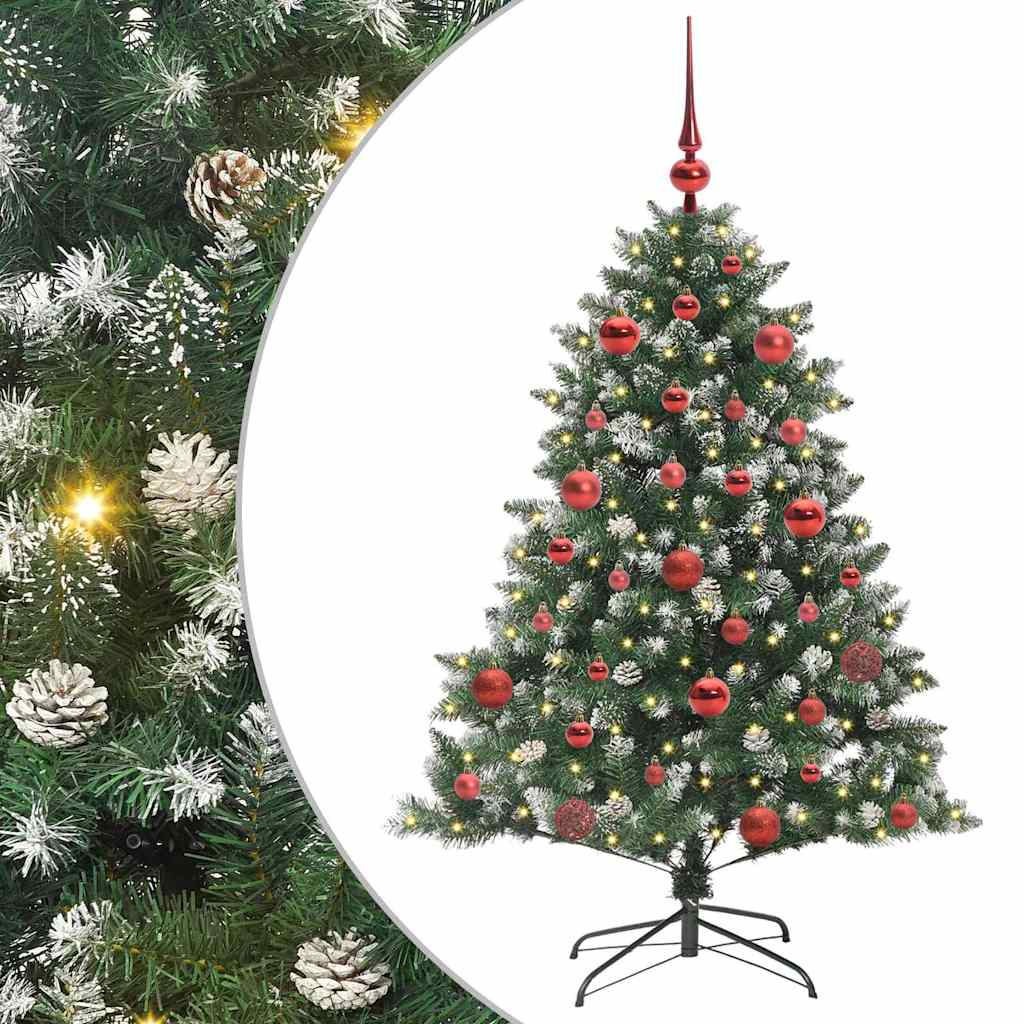 Artificial Christmas Tree with Stand Green 105 x 105 x 150 cm