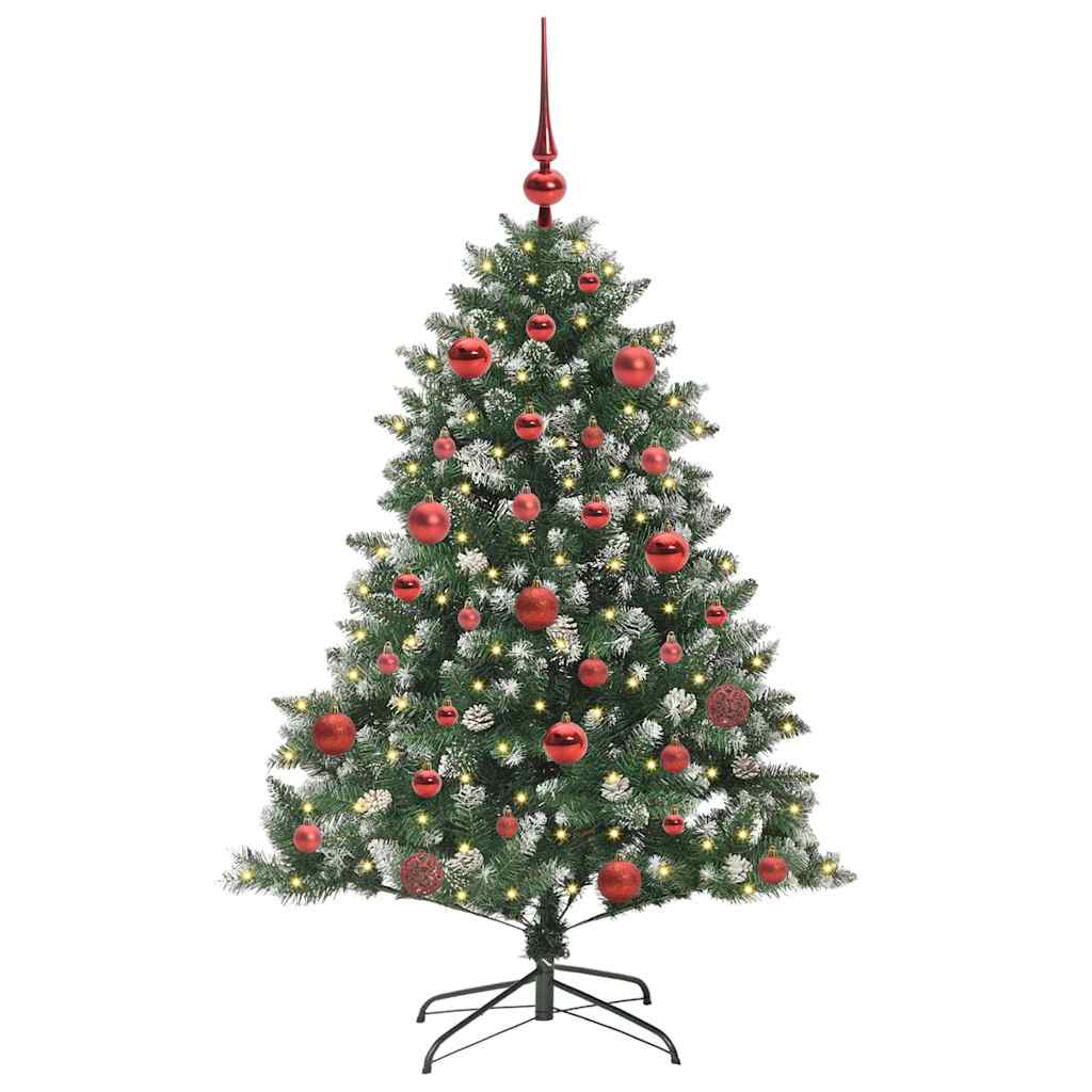 Artificial Christmas Tree with Stand Green 105 x 105 x 150 cm