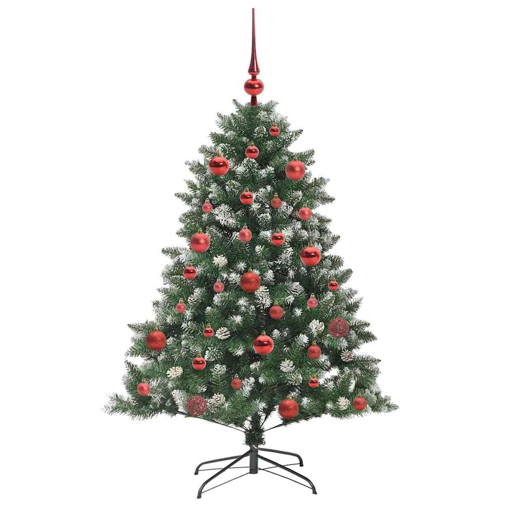 Artificial Christmas Tree with Stand Green 105 x 105 x 150 cm