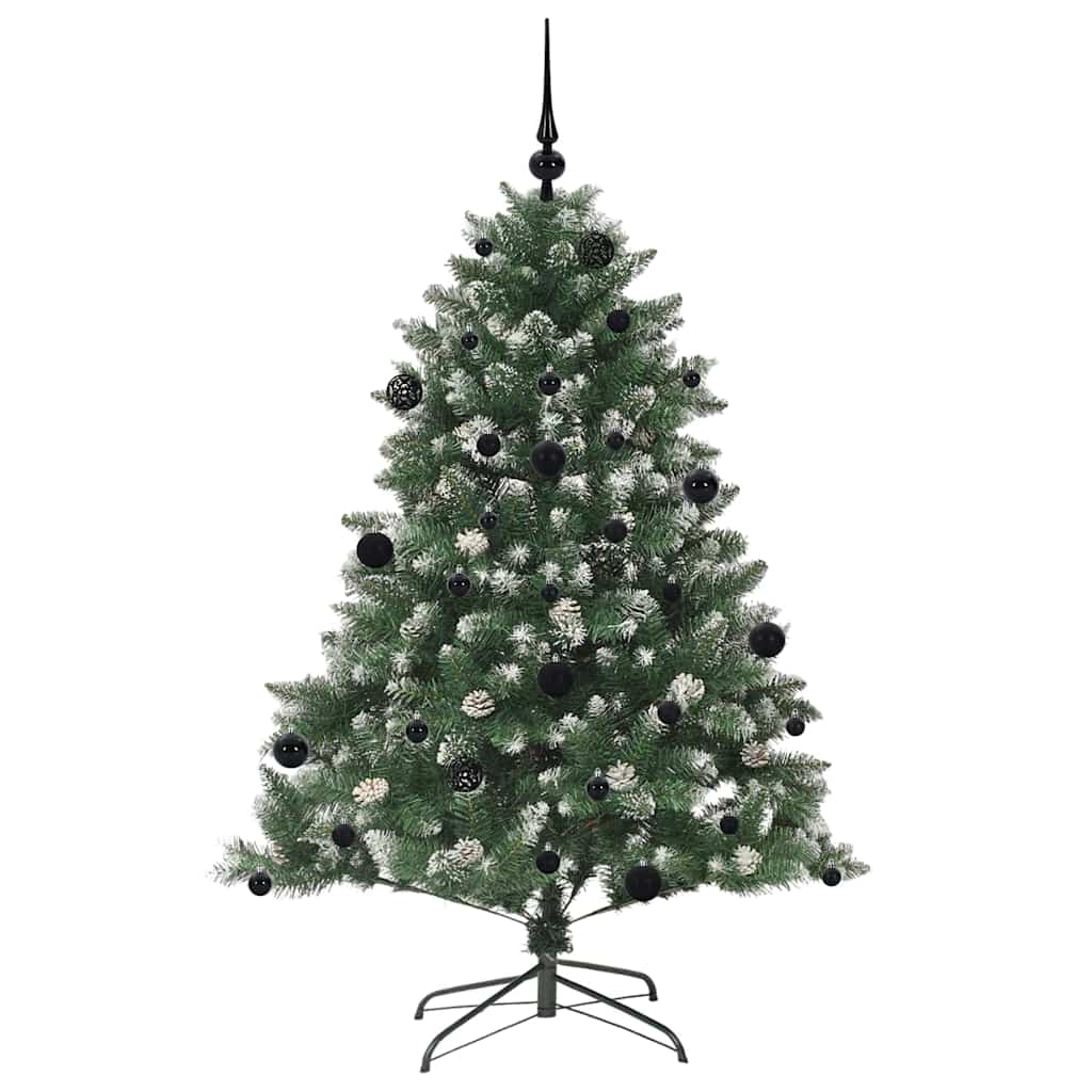 Artificial Christmas Tree with Stand Green 105 x 105 x 150 cm