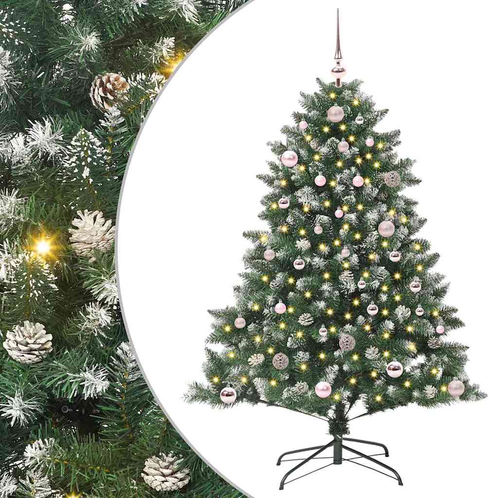 Artificial Christmas Tree with Stand Green 105 x 105 x 150 cm