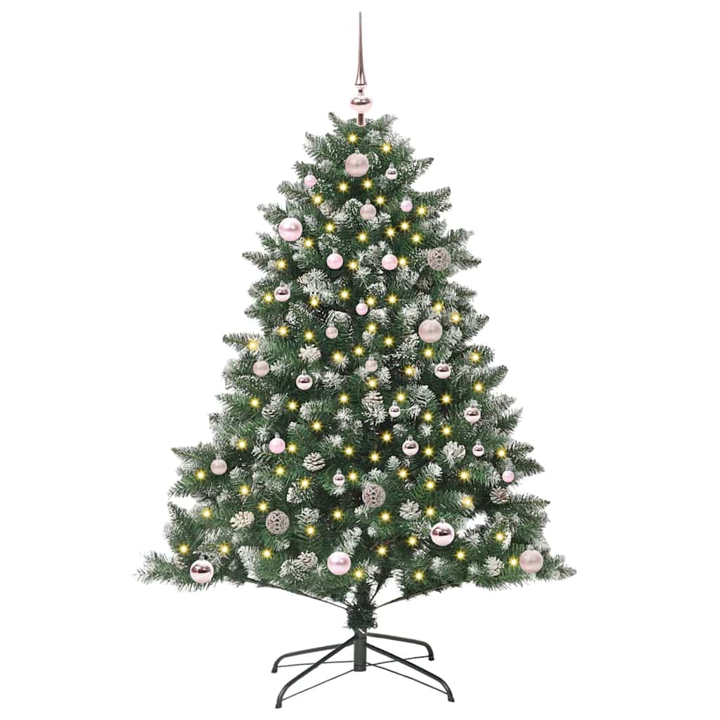 Artificial Christmas Tree with Stand Green 105 x 105 x 150 cm
