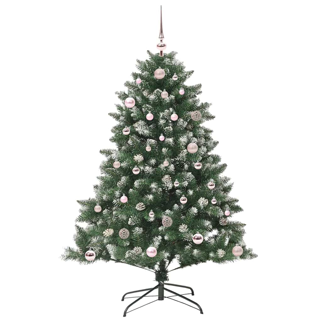 Artificial Christmas Tree with Stand Green 105 x 105 x 150 cm