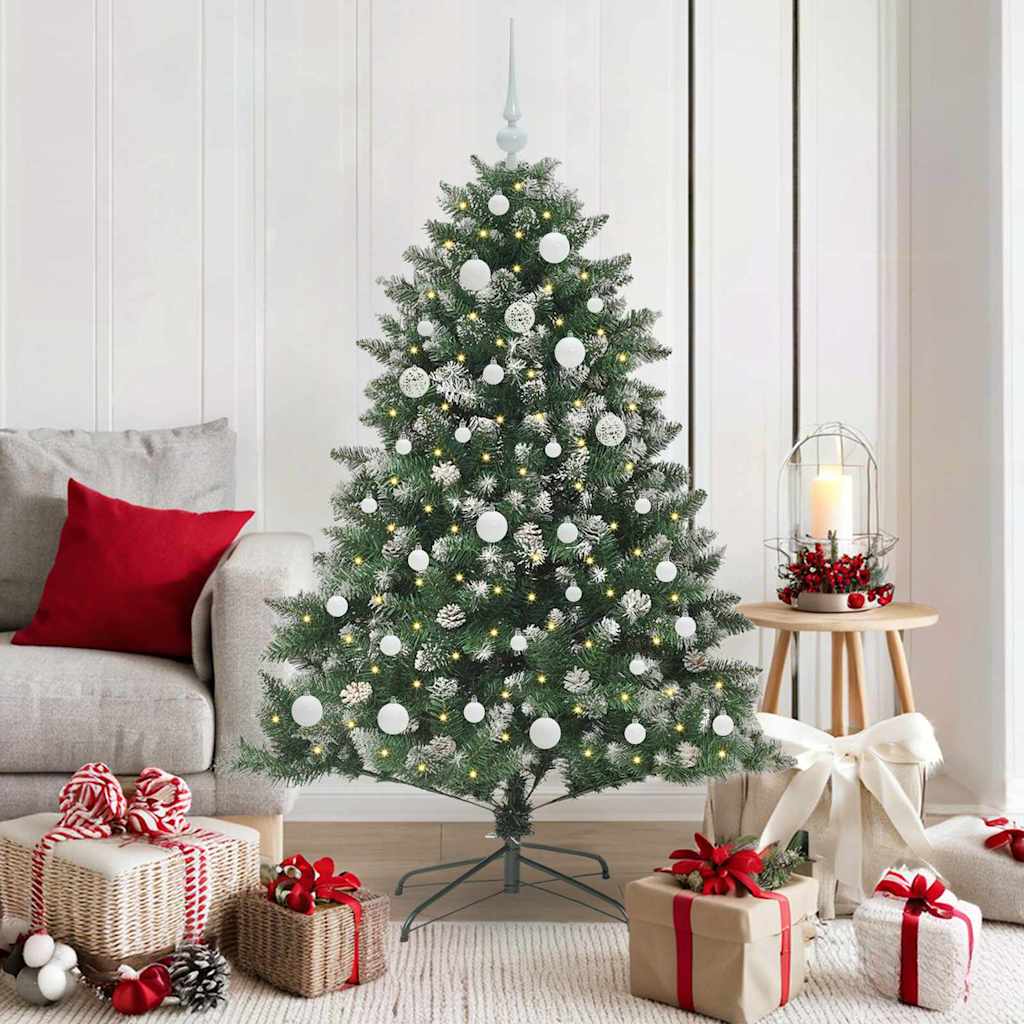 Artificial Christmas Tree with Stand Green 105 x 105 x 150 cm