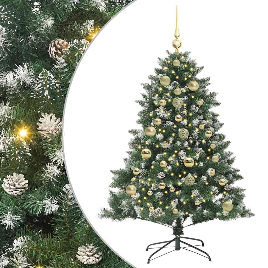 Artificial Christmas Tree with Stand Green 105 x 105 x 150 cm