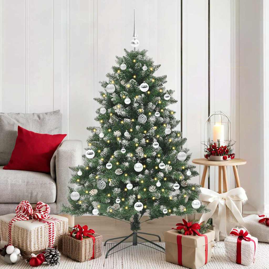 Artificial Christmas Tree with Stand Green 105 x 105 x 150 cm