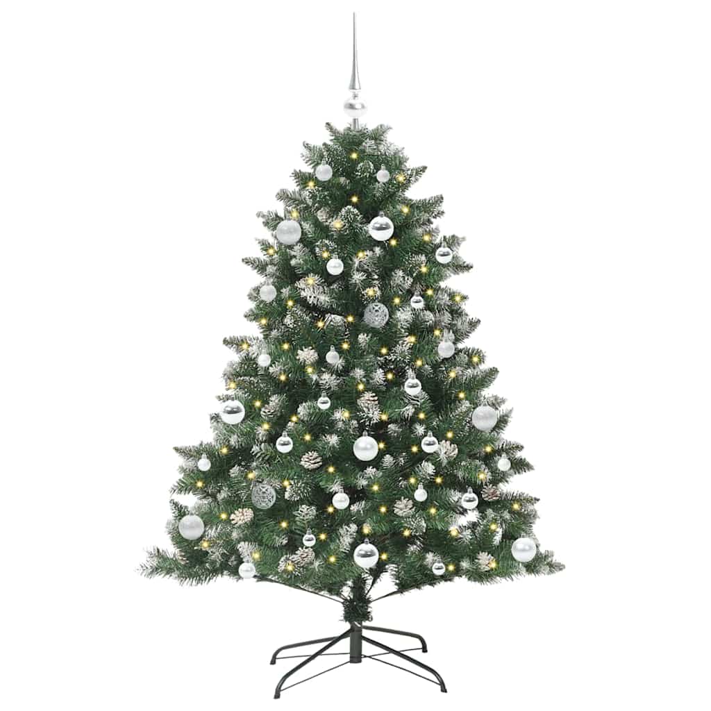 Artificial Christmas Tree with Stand Green 105 x 105 x 150 cm