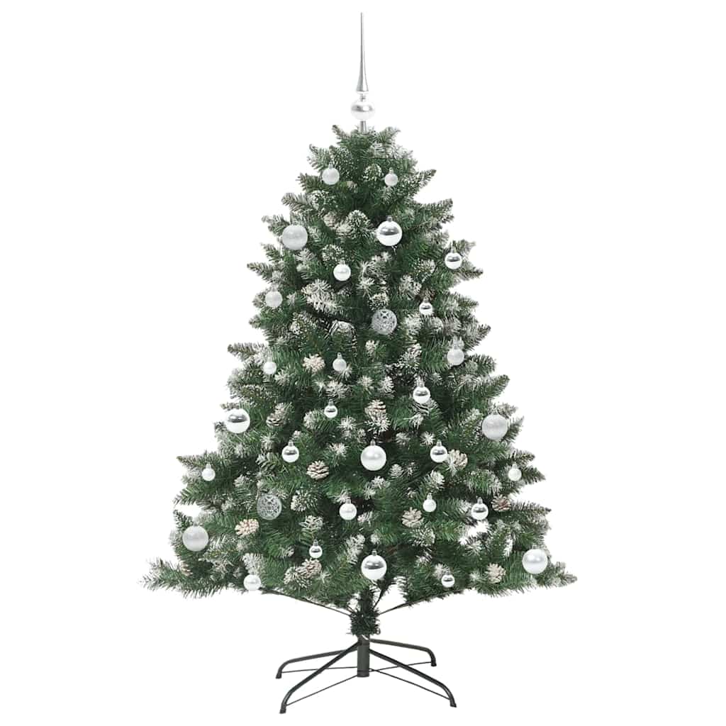 Artificial Christmas Tree with Stand Green 105 x 105 x 150 cm