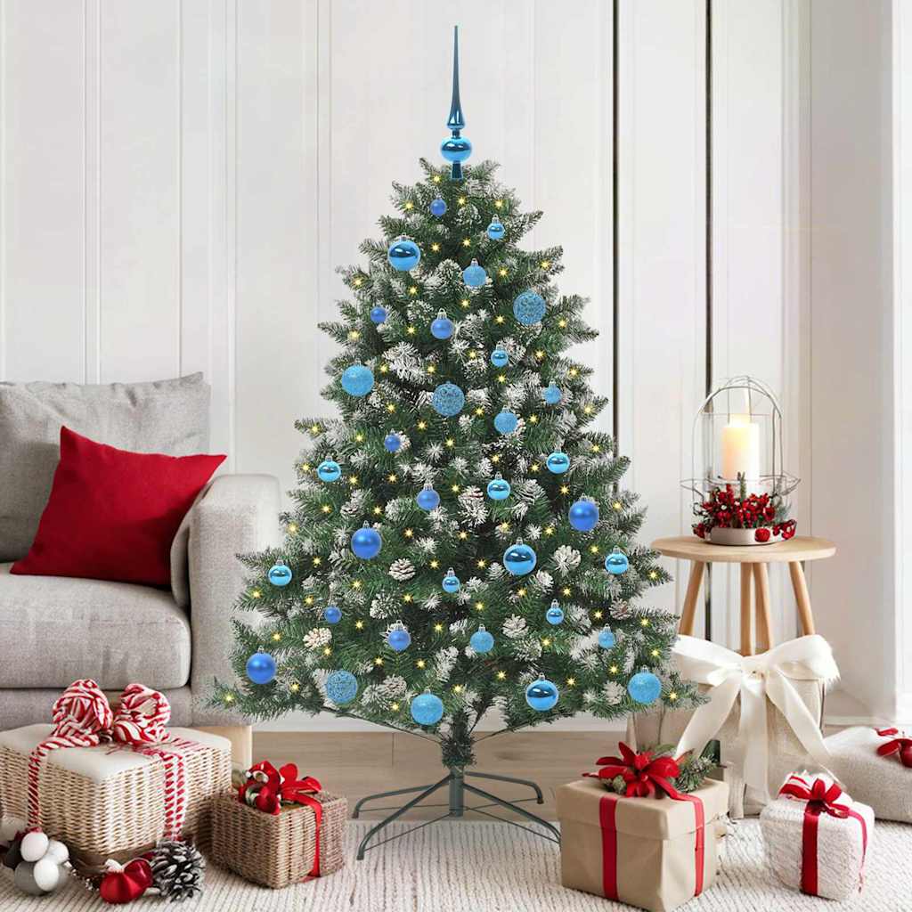 Artificial Christmas Tree with Stand Green 105 x 105 x 150 cm