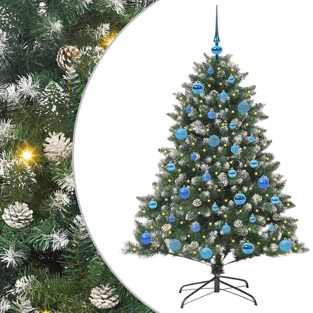 Artificial Christmas Tree with Stand Green 105 x 105 x 150 cm