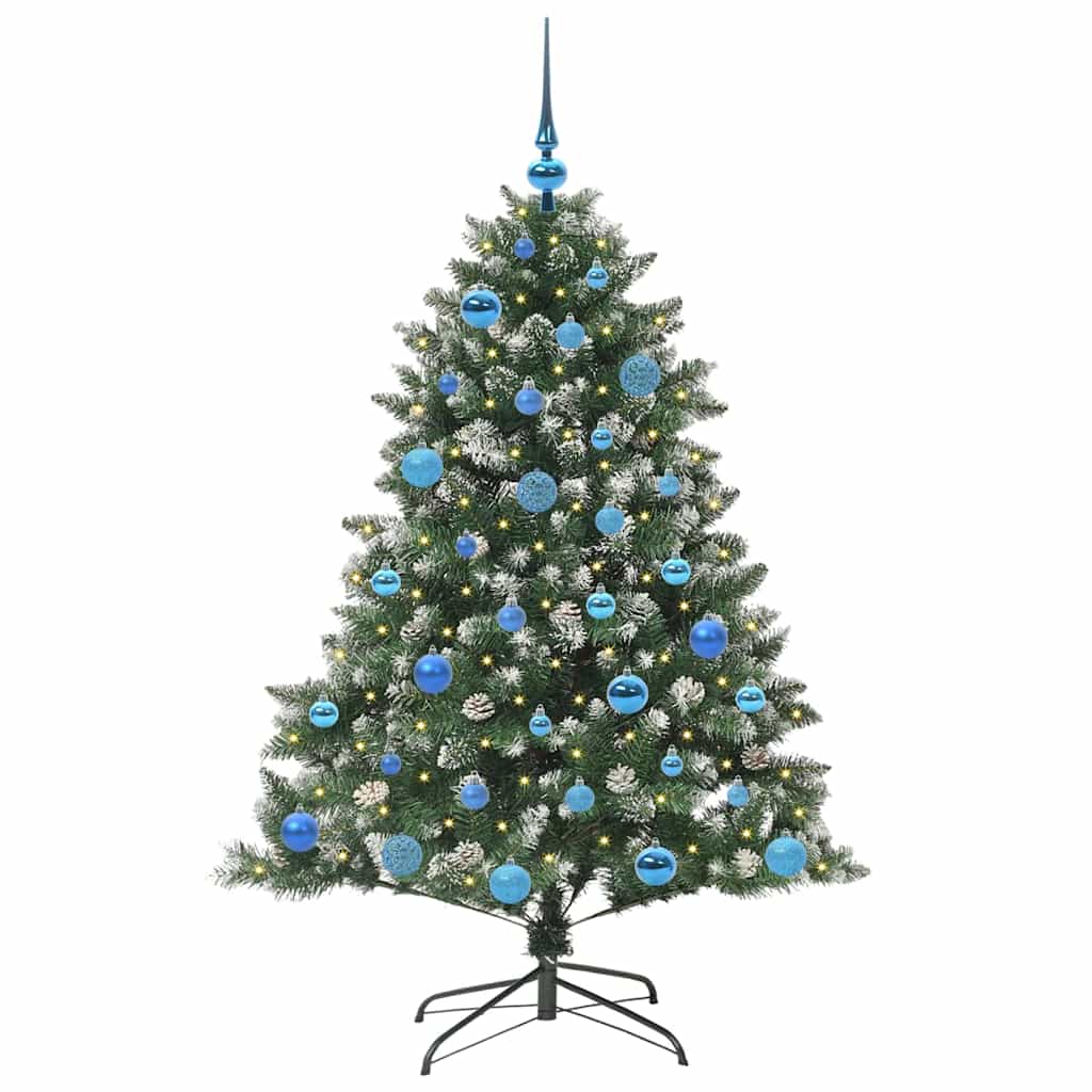 Artificial Christmas Tree with Stand Green 105 x 105 x 150 cm