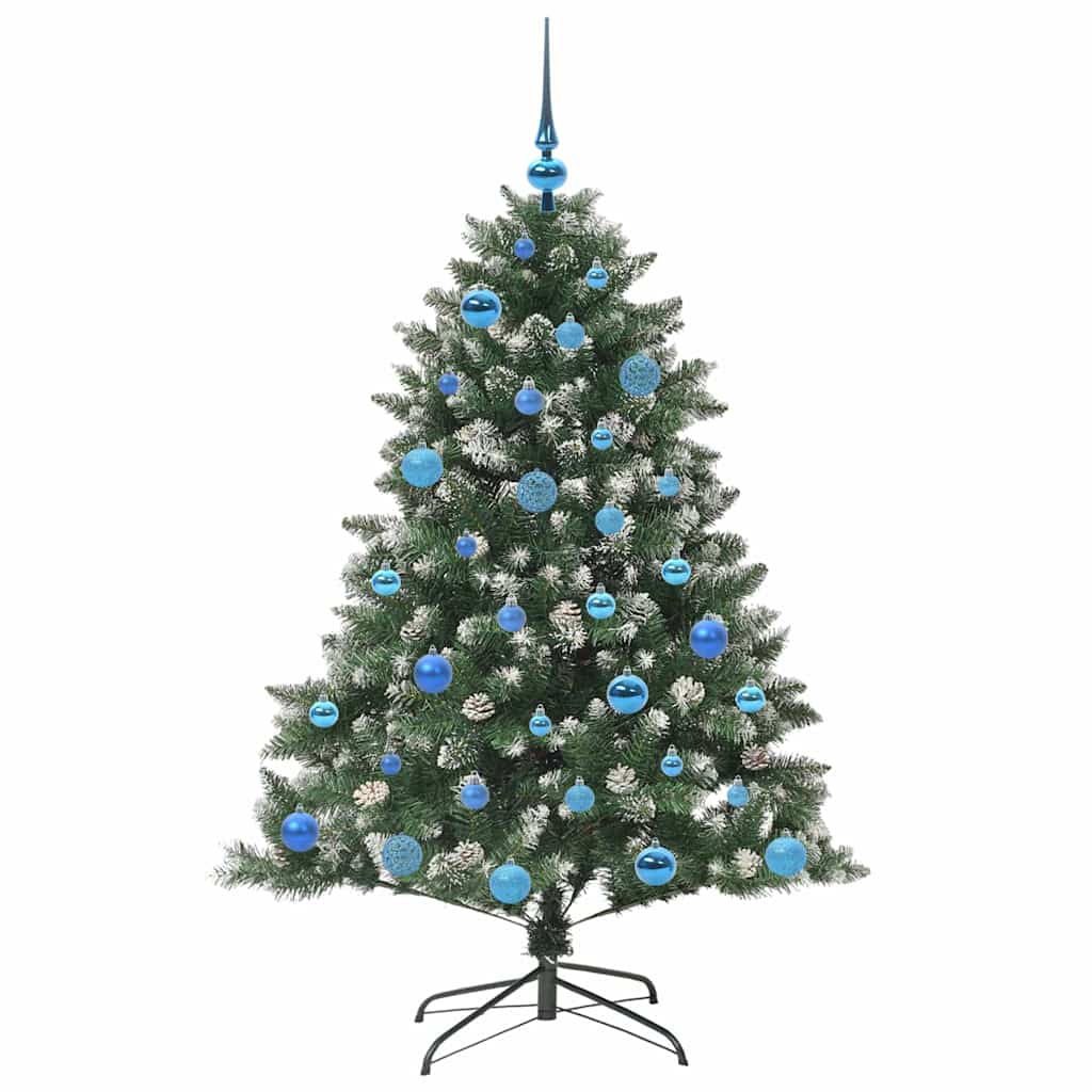 Artificial Christmas Tree with Stand Green 105 x 105 x 150 cm