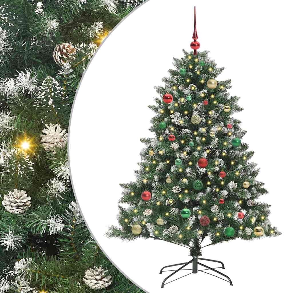 Artificial Christmas Tree with Stand Green 105 x 105 x 150 cm