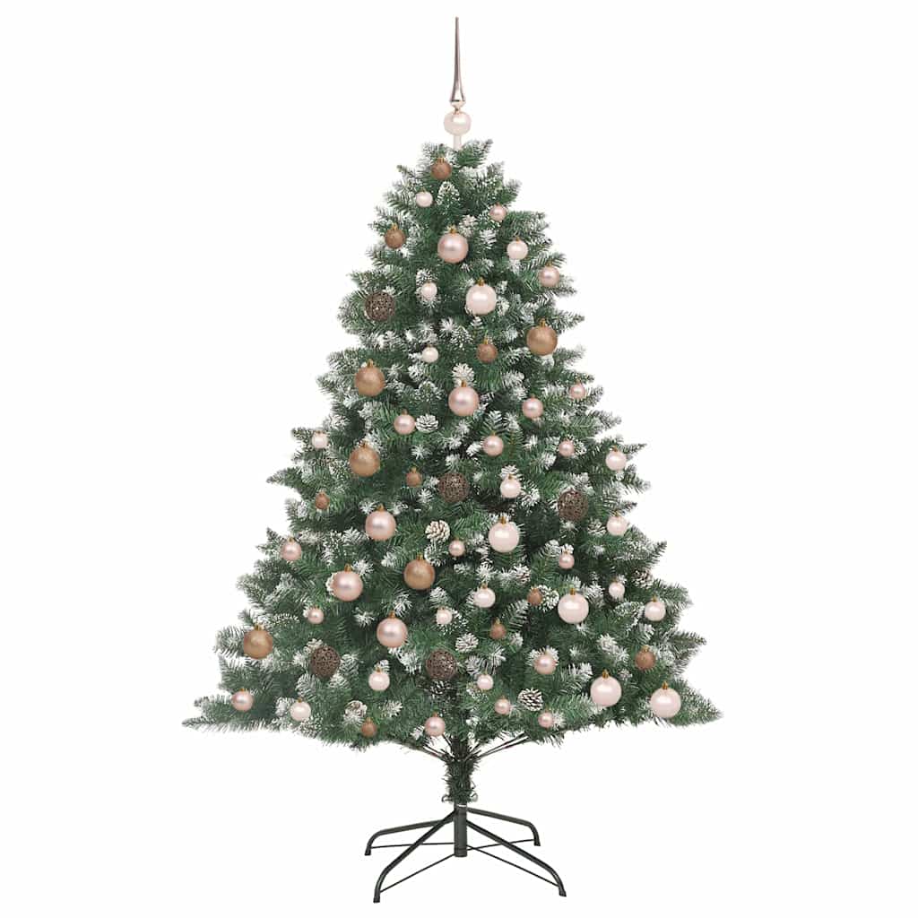 Artificial Christmas Tree with Stand Green 126 x 126 x 180 cm