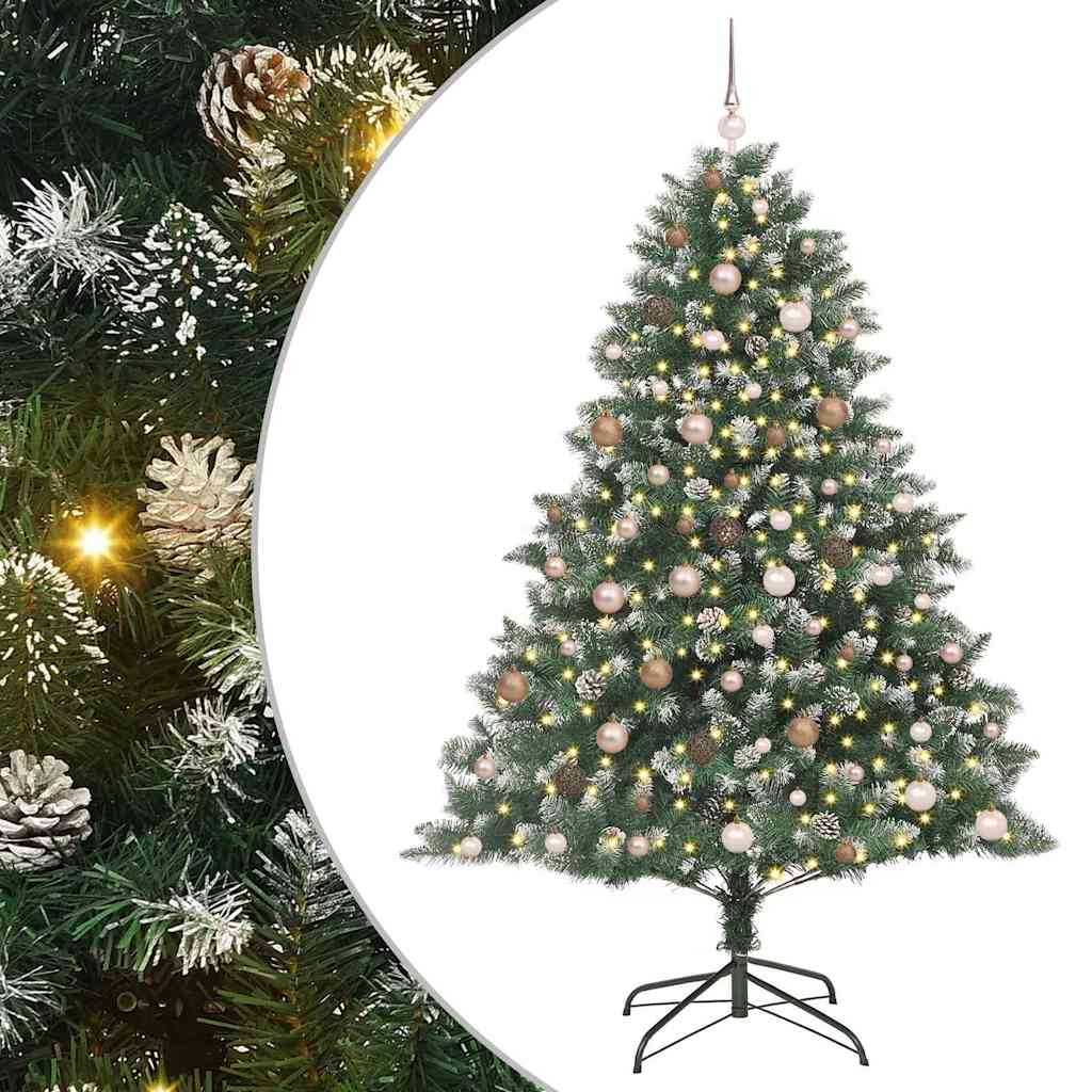 Artificial Christmas Tree with Stand Green 140 x 140 x 210 cm