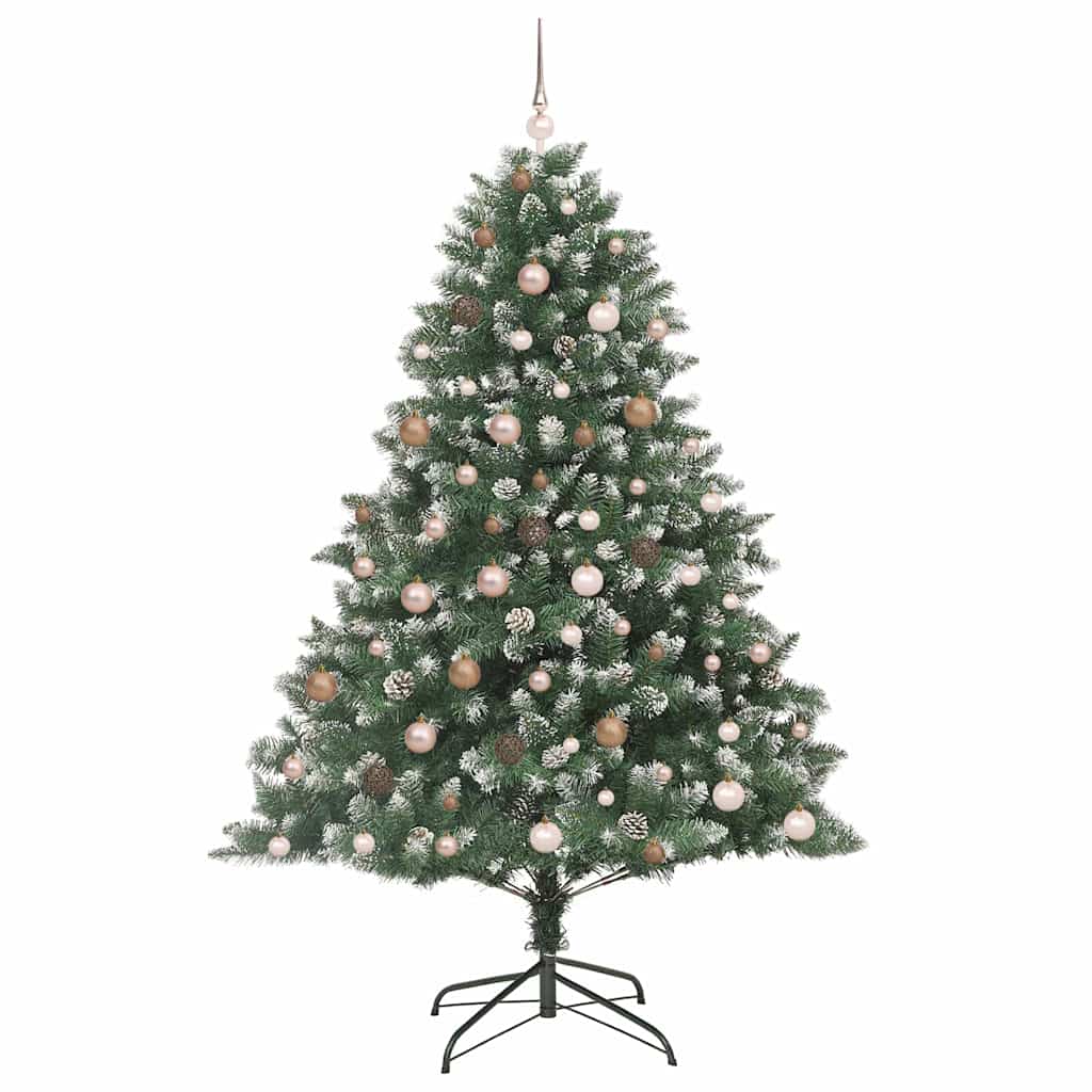 Artificial Christmas Tree with Stand Green 140 x 140 x 210 cm