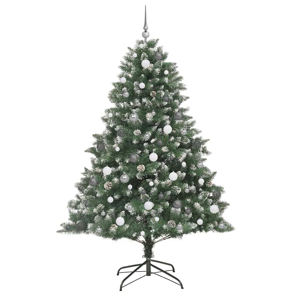 Artificial Christmas Tree with Stand Green 140 x 140 x 210 cm