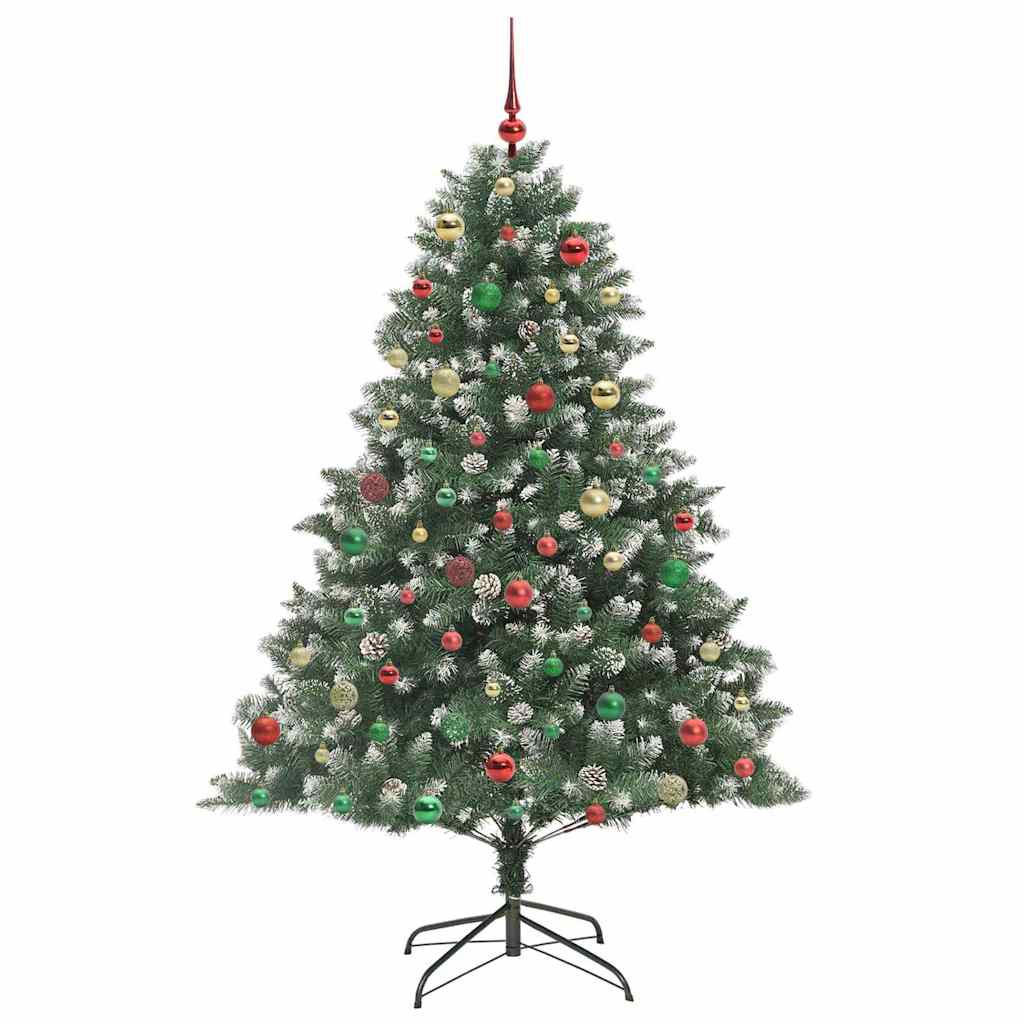 Artificial Christmas Tree with Stand Green 140 x 140 x 210 cm