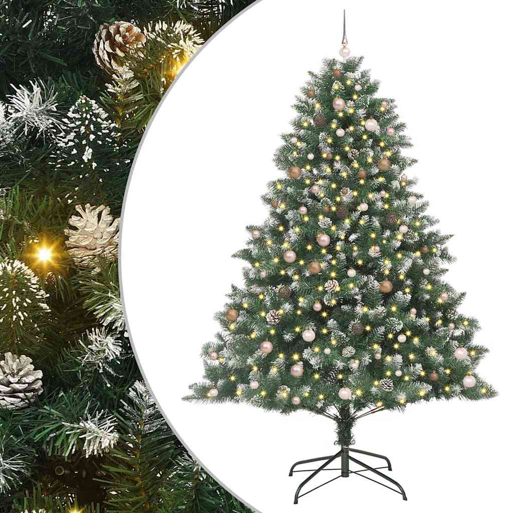 Artificial Christmas Tree with Stand Green 160 x 160 x 240 cm