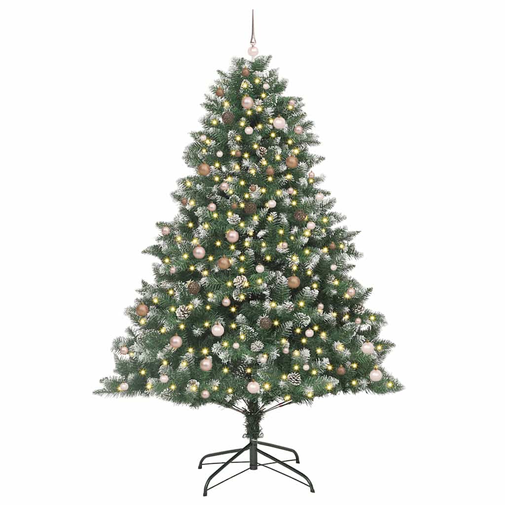 Artificial Christmas Tree with Stand Green 160 x 160 x 240 cm