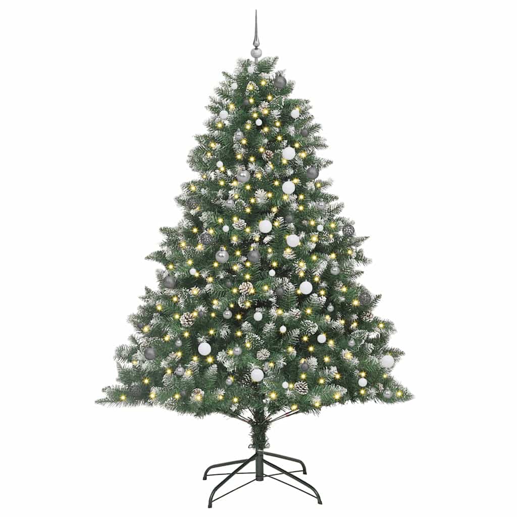 Artificial Christmas Tree with Stand Green 160 x 160 x 240 cm