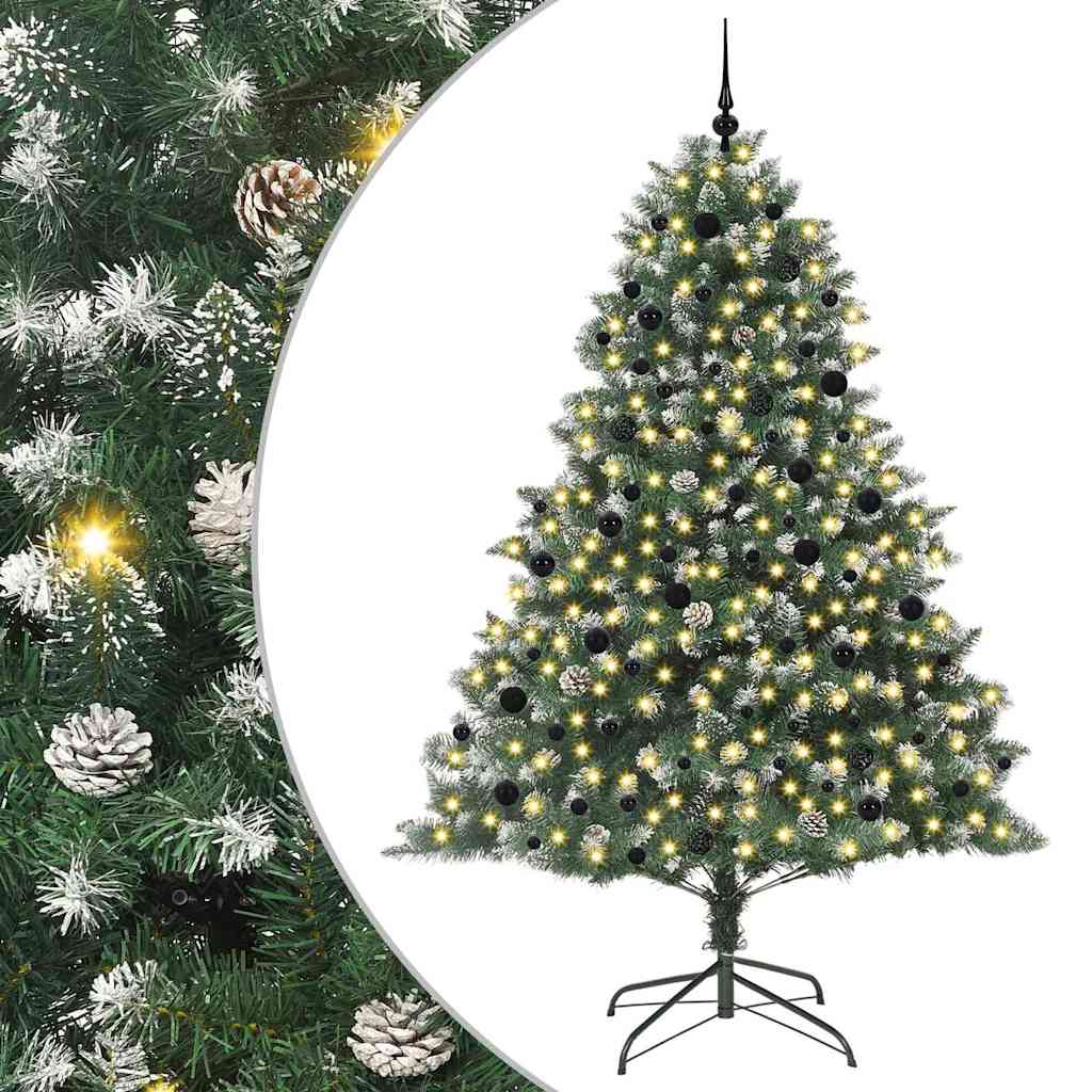 Artificial Christmas Tree with Stand Green 160 x 160 x 240 cm