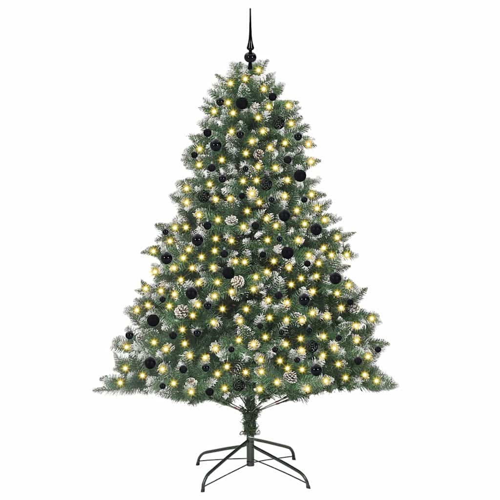 Artificial Christmas Tree with Stand Green 160 x 160 x 240 cm