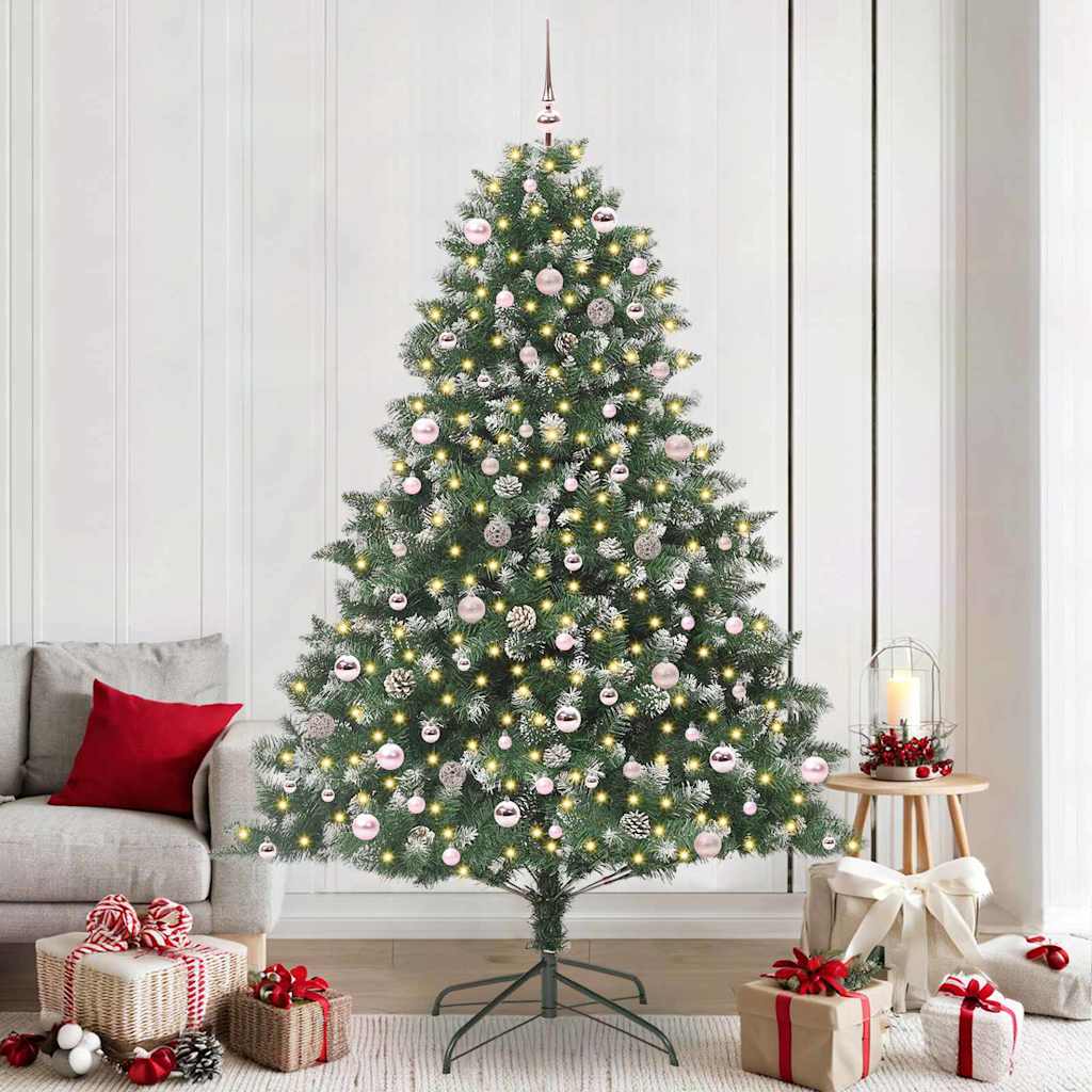 Artificial Christmas Tree with Stand Green 160 x 160 x 240 cm