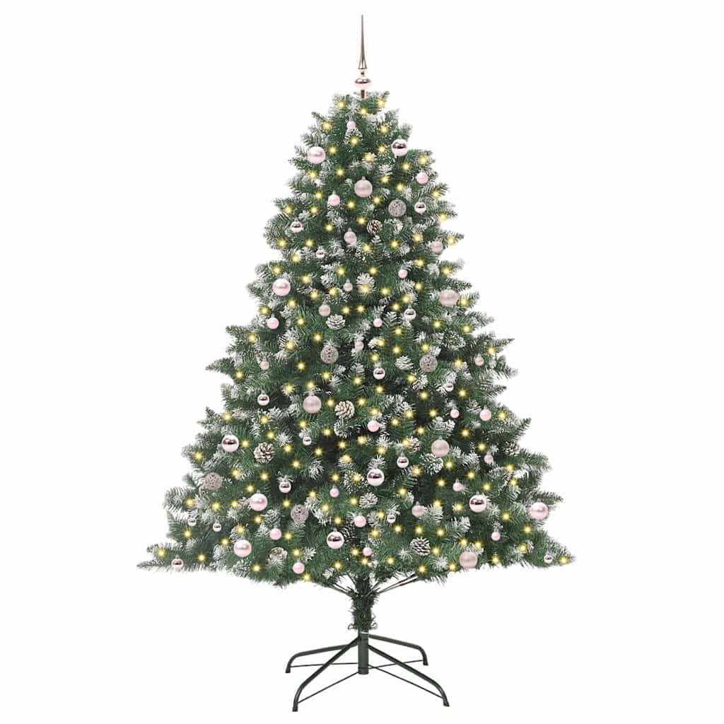 Artificial Christmas Tree with Stand Green 160 x 160 x 240 cm