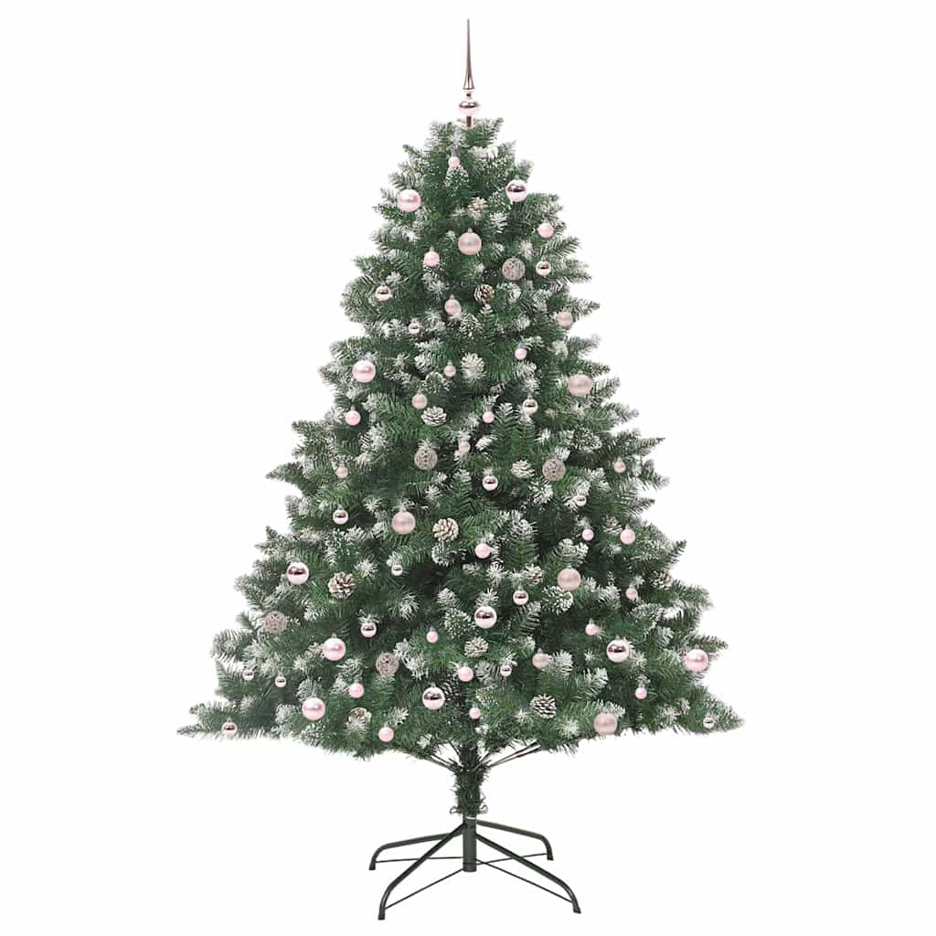 Artificial Christmas Tree with Stand Green 160 x 160 x 240 cm