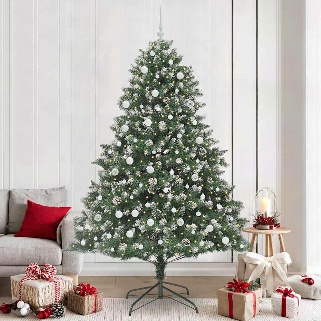 Artificial Christmas Tree with Stand Green 160 x 160 x 240 cm