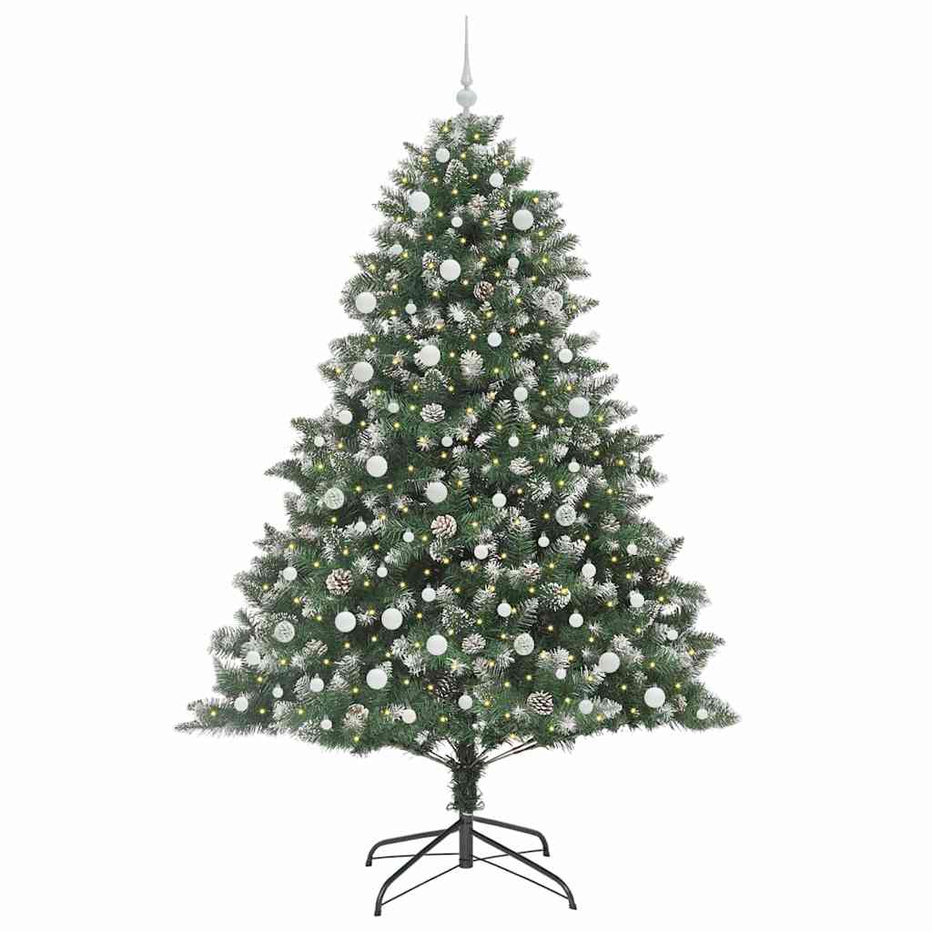 Artificial Christmas Tree with Stand Green 160 x 160 x 240 cm