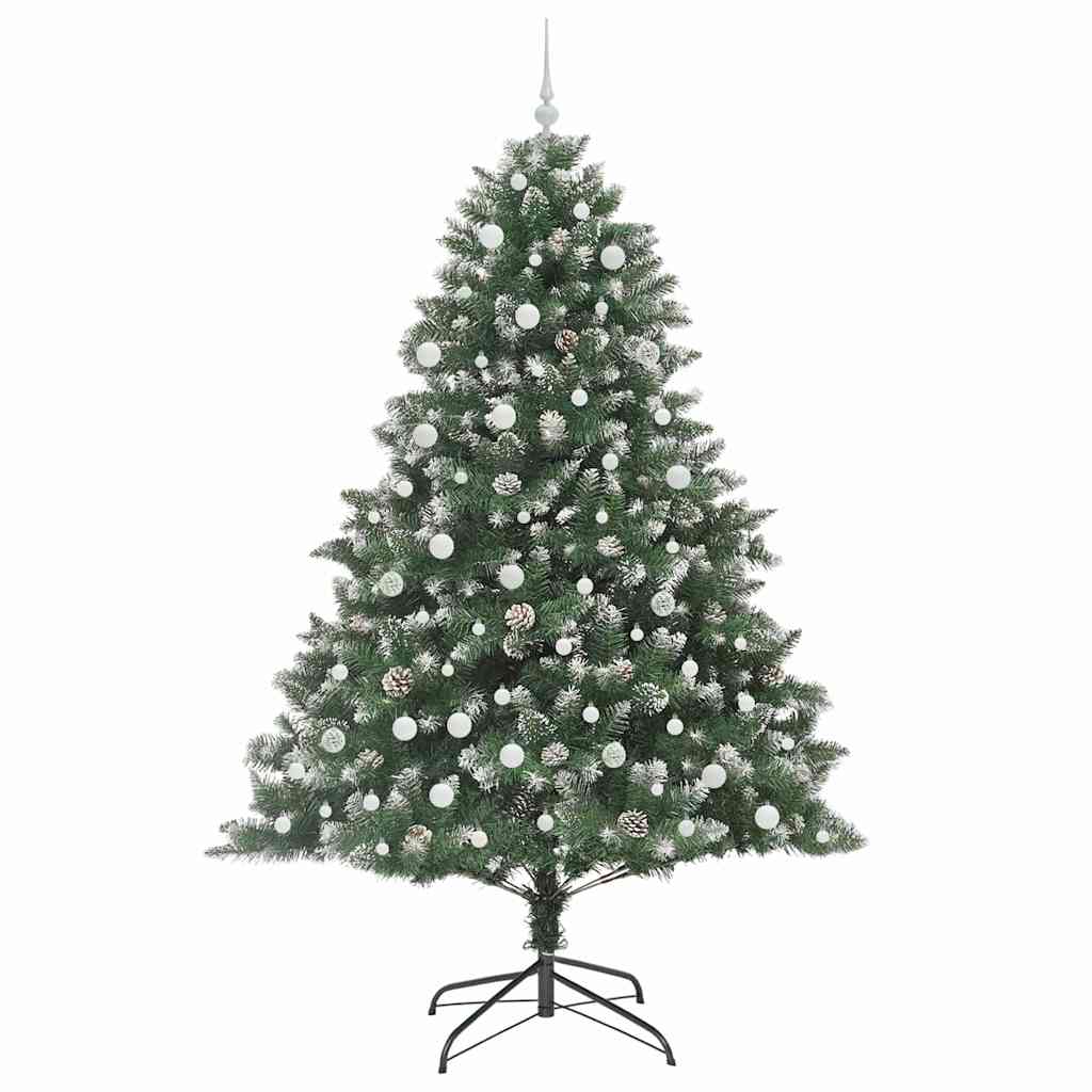 Artificial Christmas Tree with Stand Green 160 x 160 x 240 cm