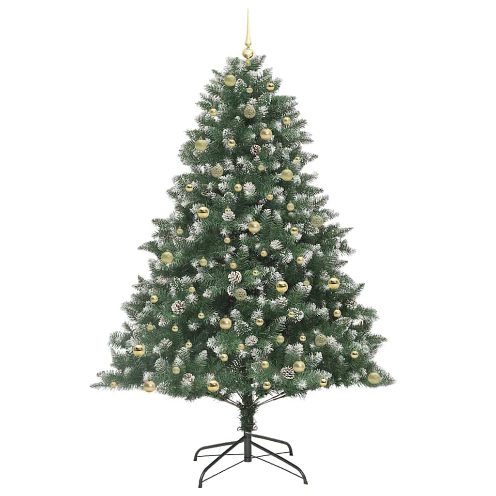 Artificial Christmas Tree with Stand Green 160 x 160 x 240 cm