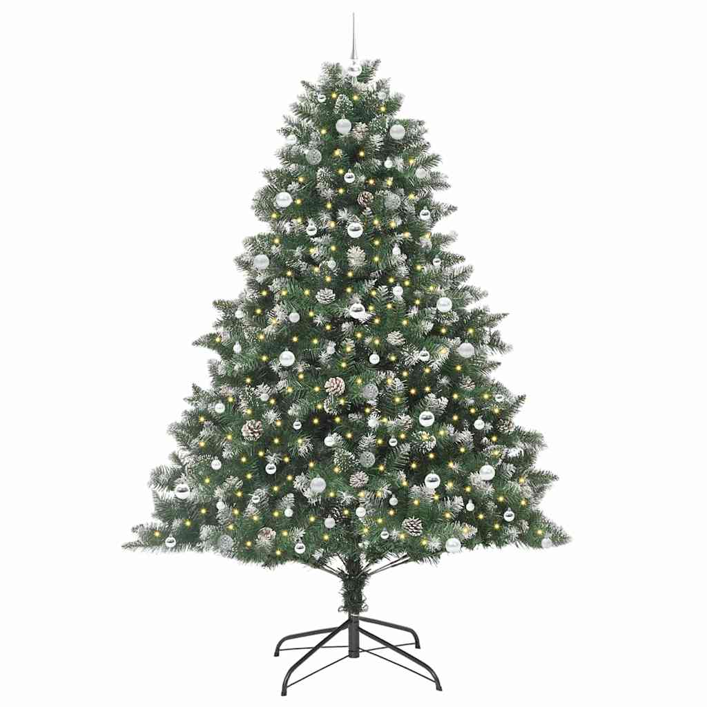 Artificial Christmas Tree with Stand Green 160 x 160 x 240 cm