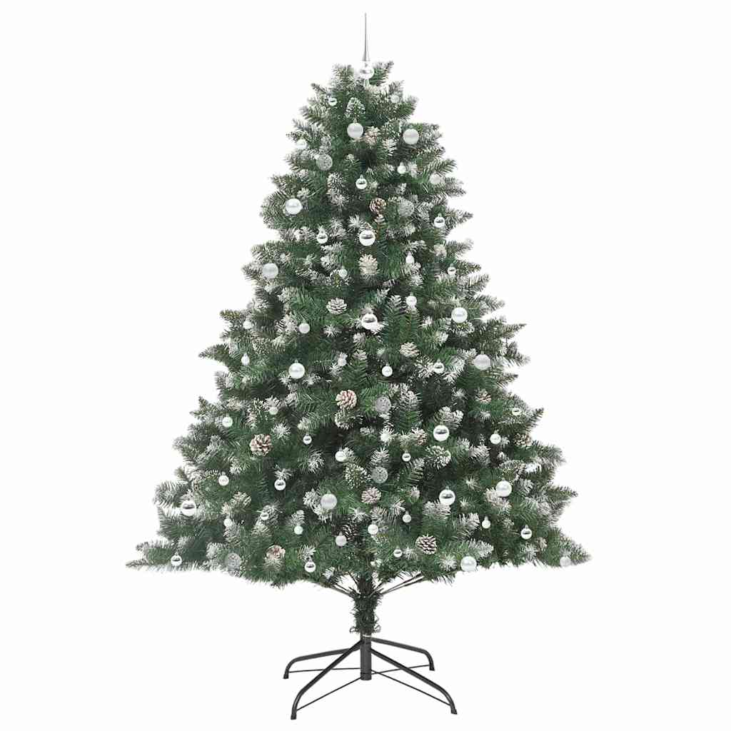 Artificial Christmas Tree with Stand Green 160 x 160 x 240 cm