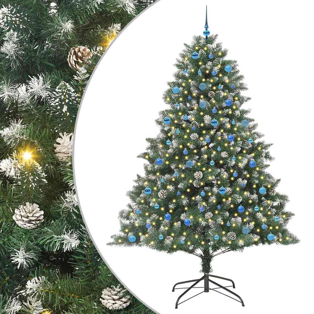 Artificial Christmas Tree with Stand Green 160 x 160 x 240 cm