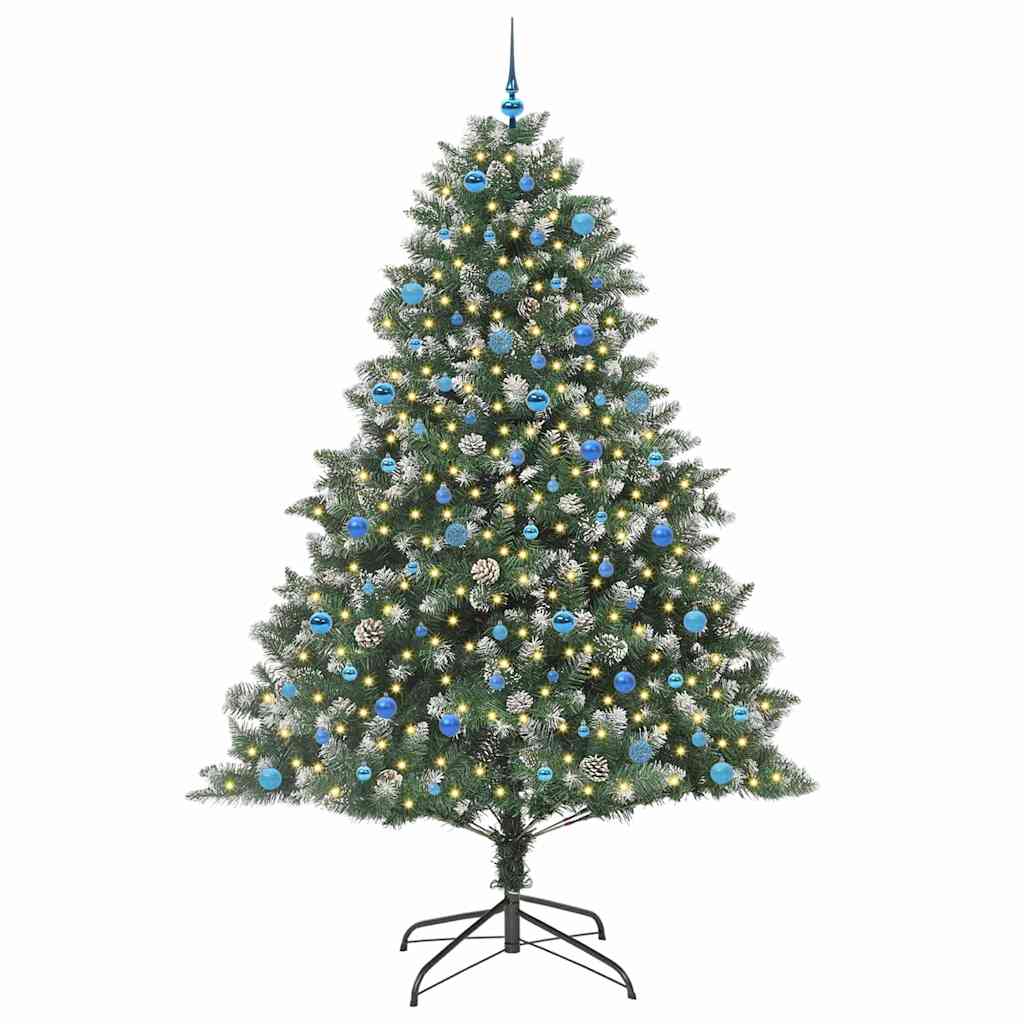 Artificial Christmas Tree with Stand Green 160 x 160 x 240 cm