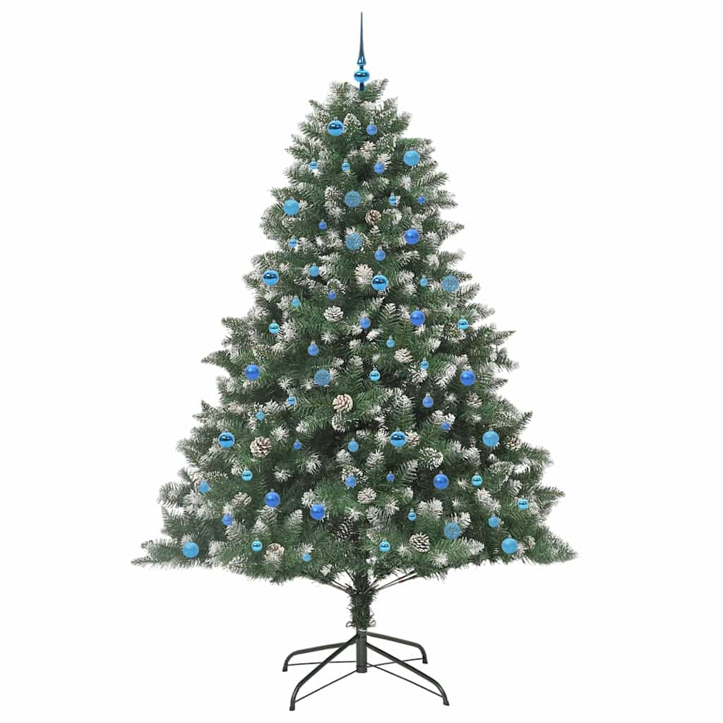 Artificial Christmas Tree with Stand Green 160 x 160 x 240 cm