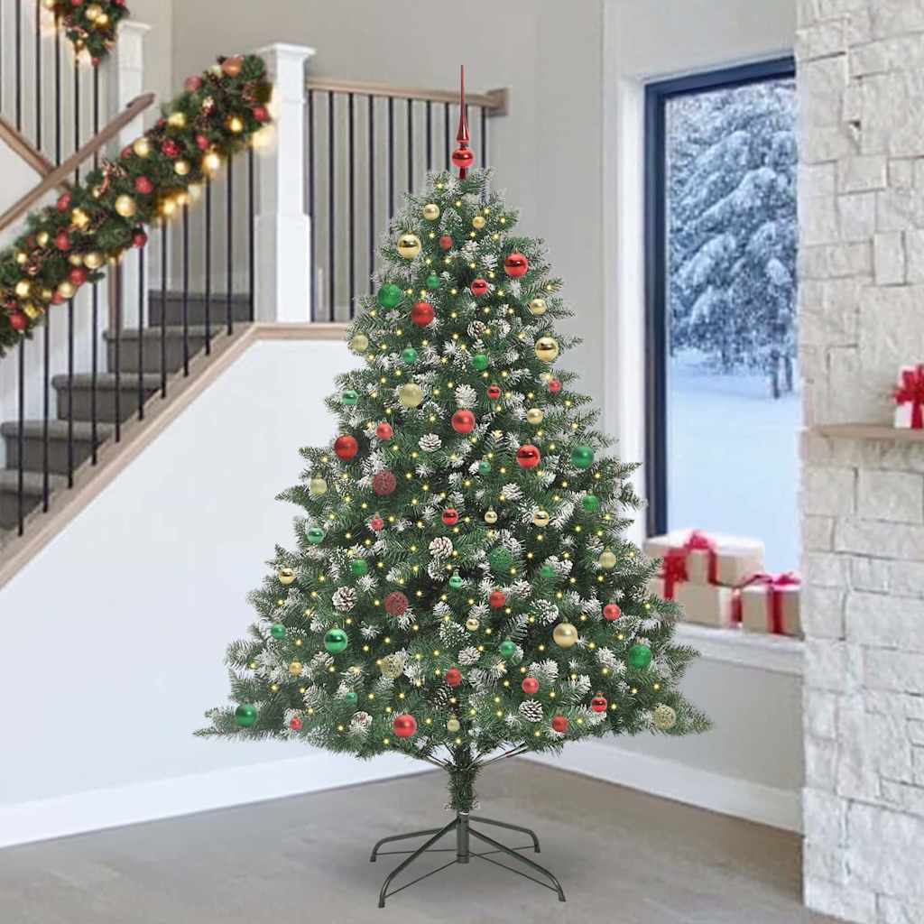Artificial Christmas Tree with Stand Green 160 x 160 x 240 cm