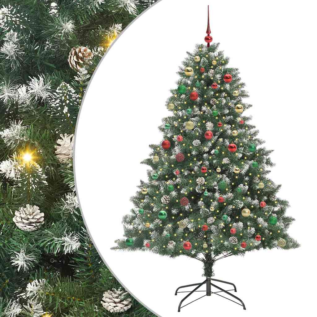 Artificial Christmas Tree with Stand Green 160 x 160 x 240 cm