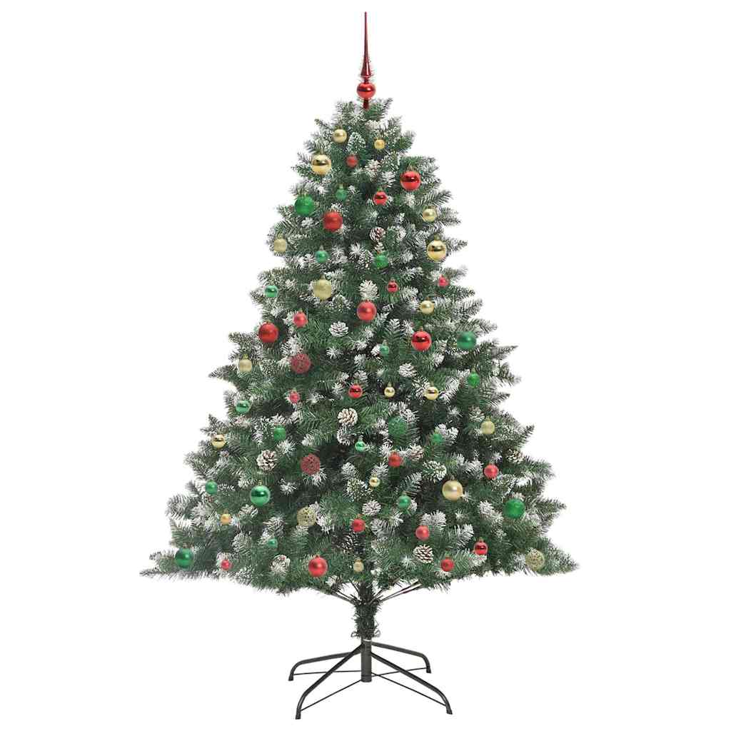 Artificial Christmas Tree with Stand Green 160 x 160 x 240 cm
