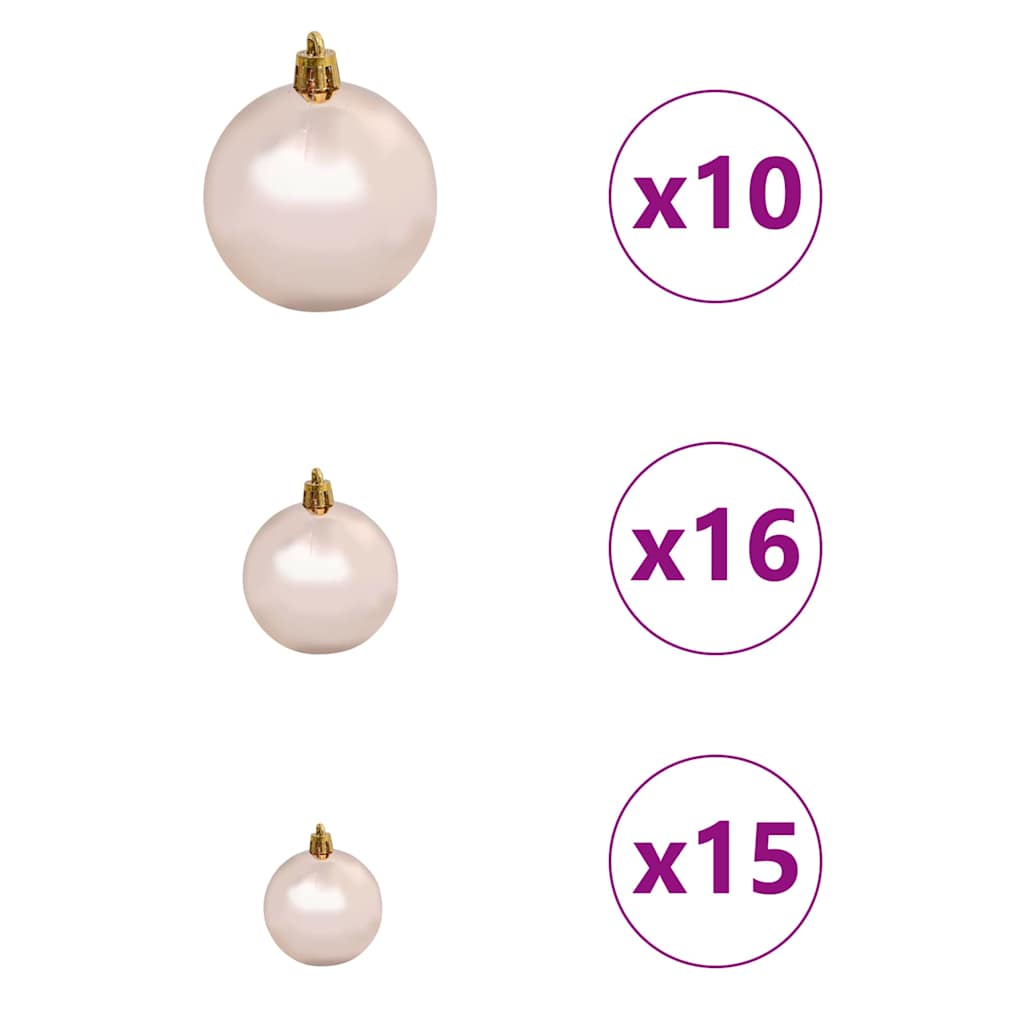 Artificial Slim Christmas Tree with 300 LEDs Green 210 cm