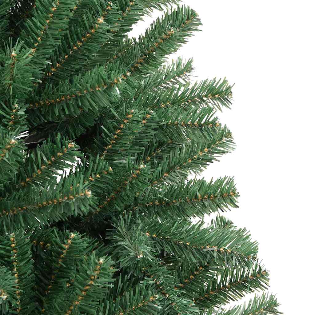 Artificial Hinged Christmas Tree Green 120 cm PVC and Metal