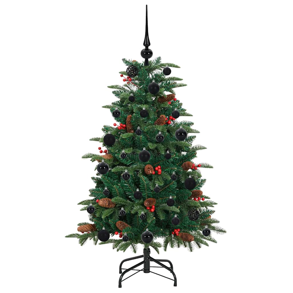Artificial Christmas Tree with 150 LEDs with Stand Green 120 cm