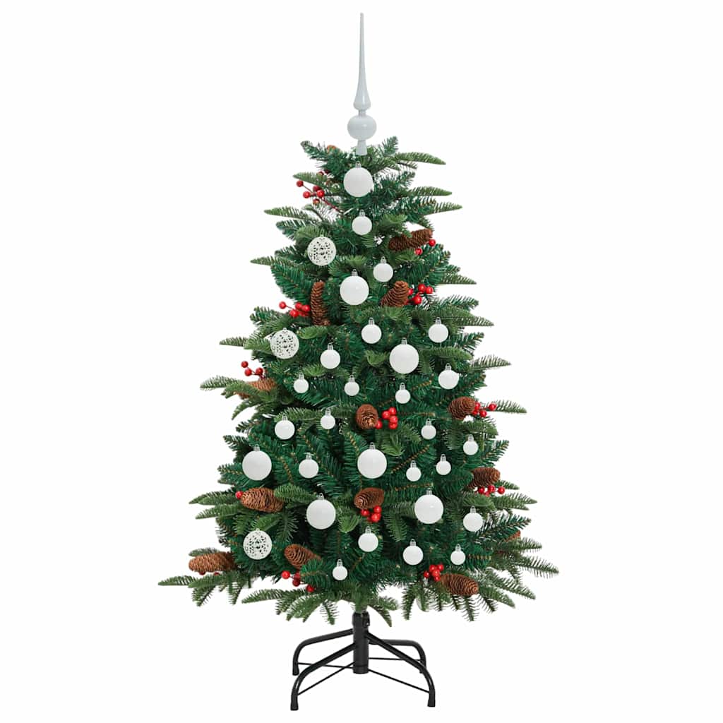 Artificial Christmas Tree with 150 LEDs with Stand Green 120 cm