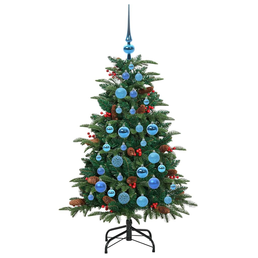 Artificial Christmas Tree with 150 LEDs with Stand Green 120 cm